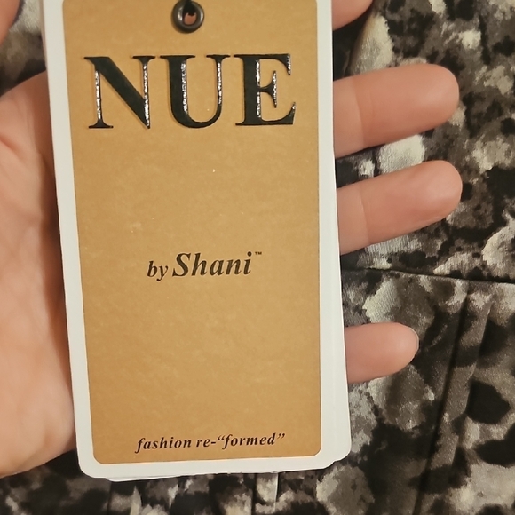 Nue by Shani One Shoulder Animal Print Dress - Picture 7 of 11